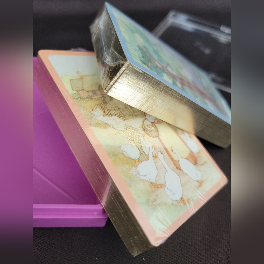 Hallmark Vintage Bridge Playing Cards With Gold Edges